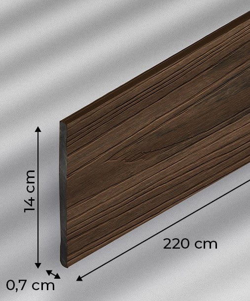 medidas celosías madera composite encapsulada trenzada