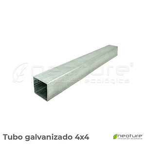 tubo galvanizado 4x4